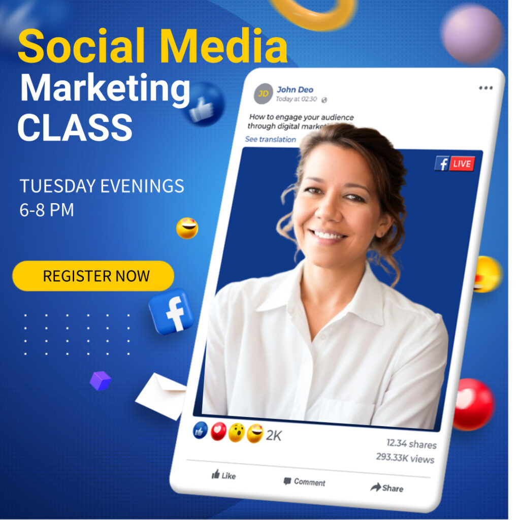 social media marketing class flagler school of real estate